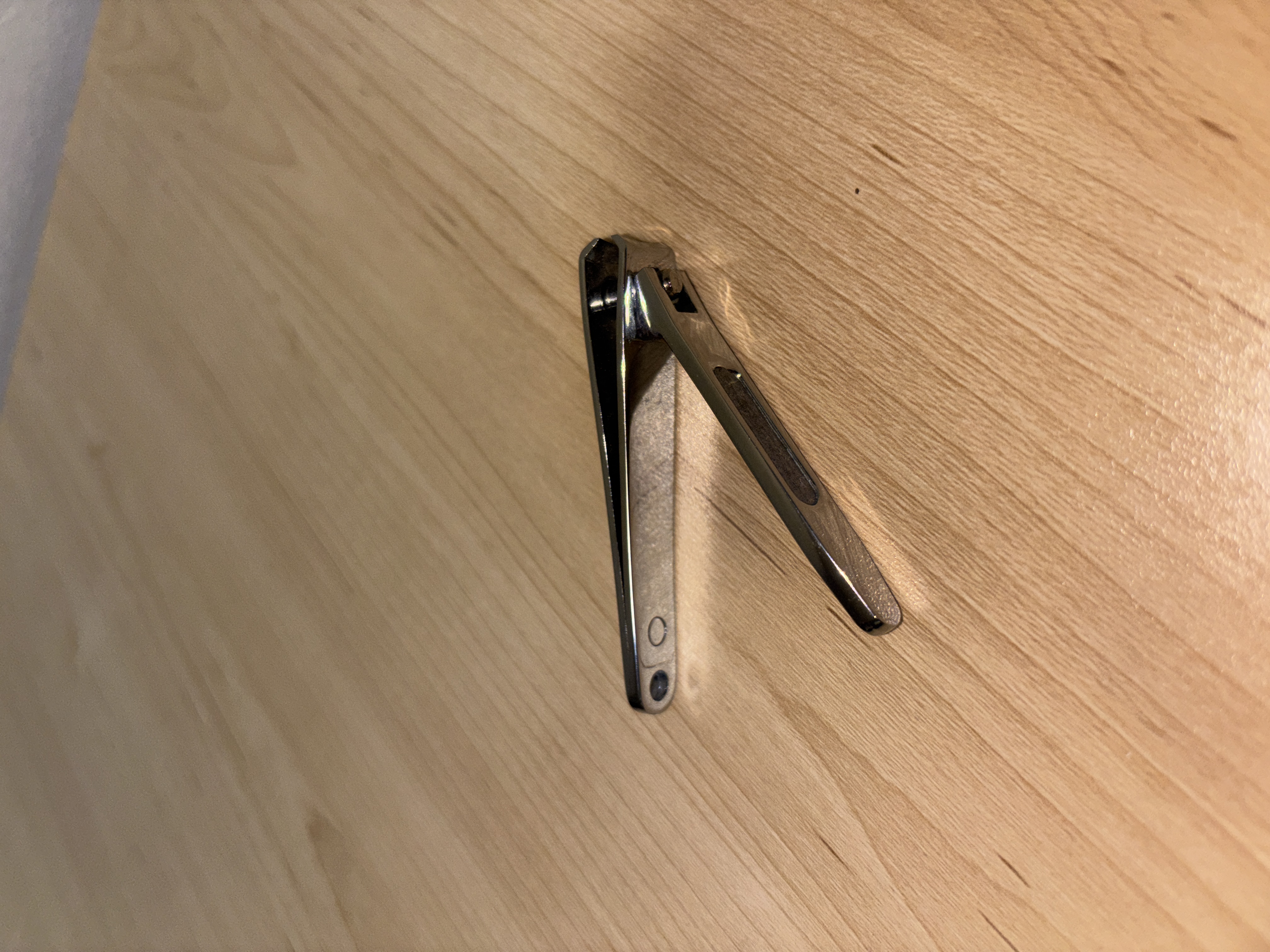 Side view of Nail clippers